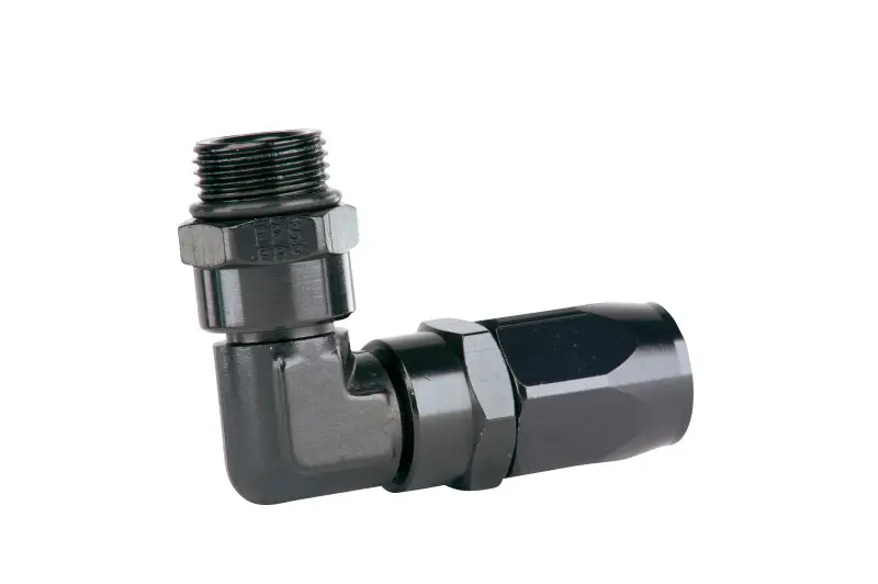 Aeromotive AN-8 Male O-Ring Boss to 90 Deg Hose End (AER15665)