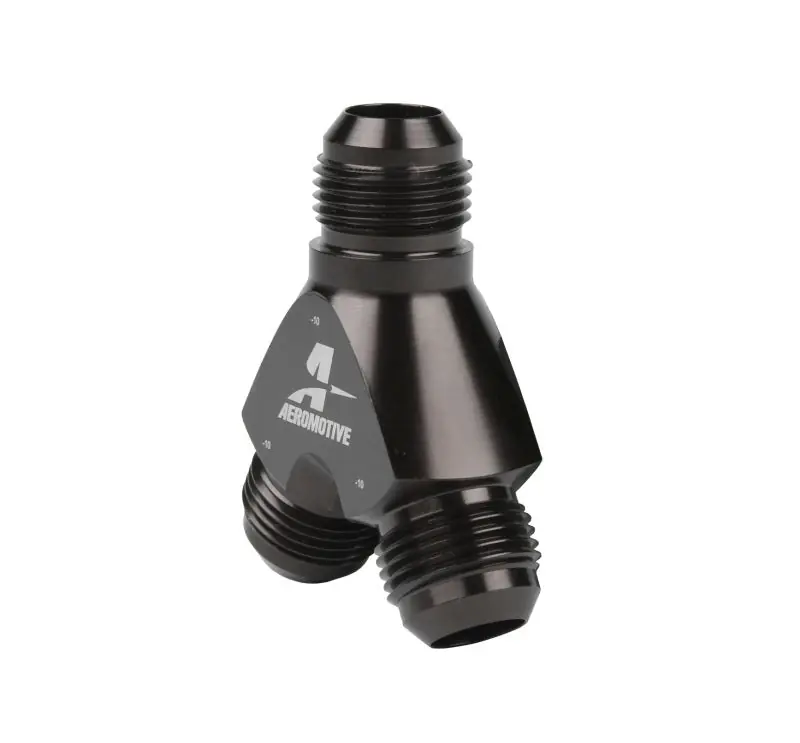 Aeromotive Y-Block - AN-10 - 2x AN-10 (AER15676)