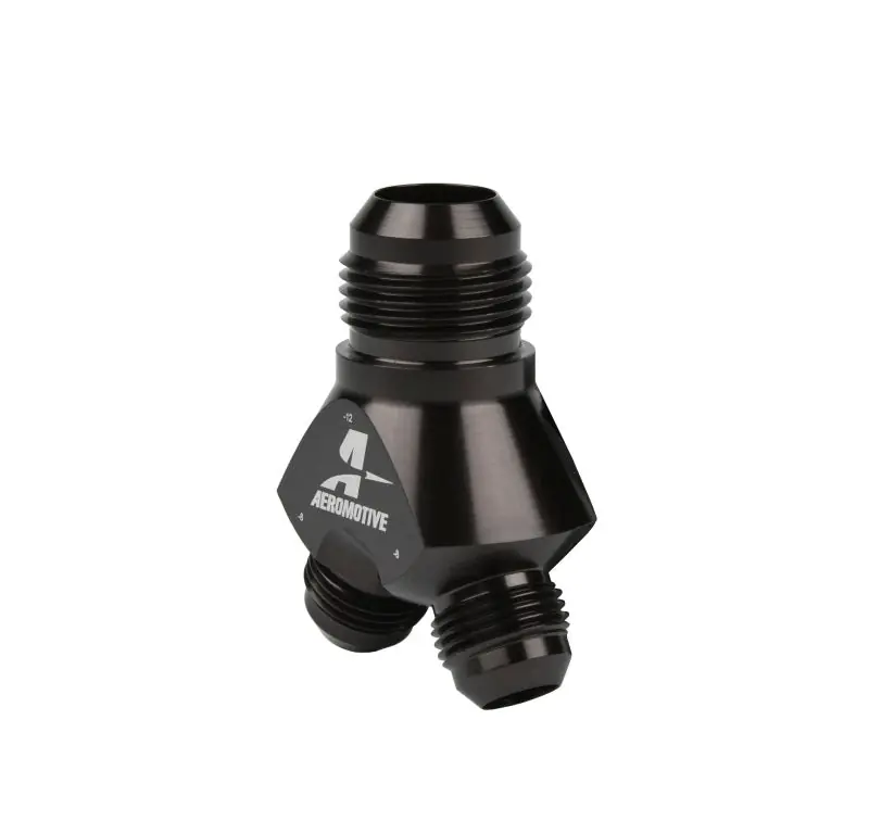 Aeromotive Y-Block - AN-12 - 2x AN-08 (AER15677)