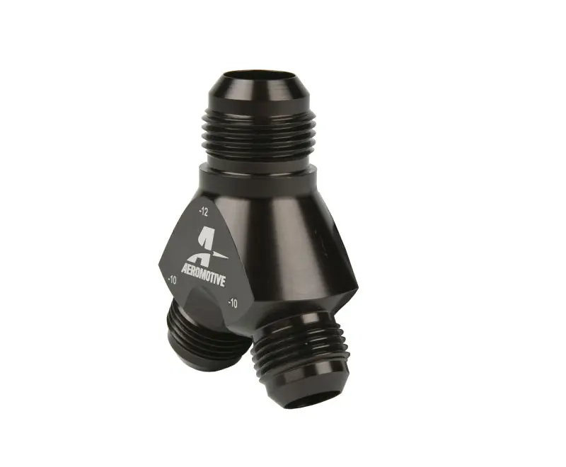 Aeromotive Y-Block - AN-12 - 2x AN-10 (AER15678)