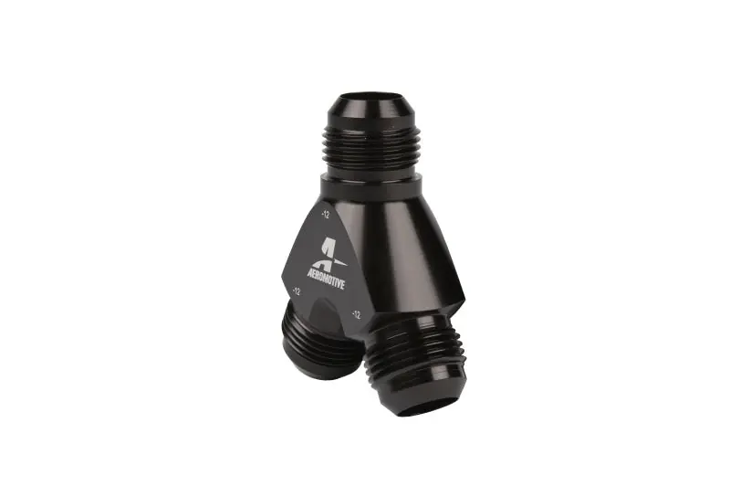 Aeromotive Y-Block - AN-12 - 2x AN-12 (AER15679)