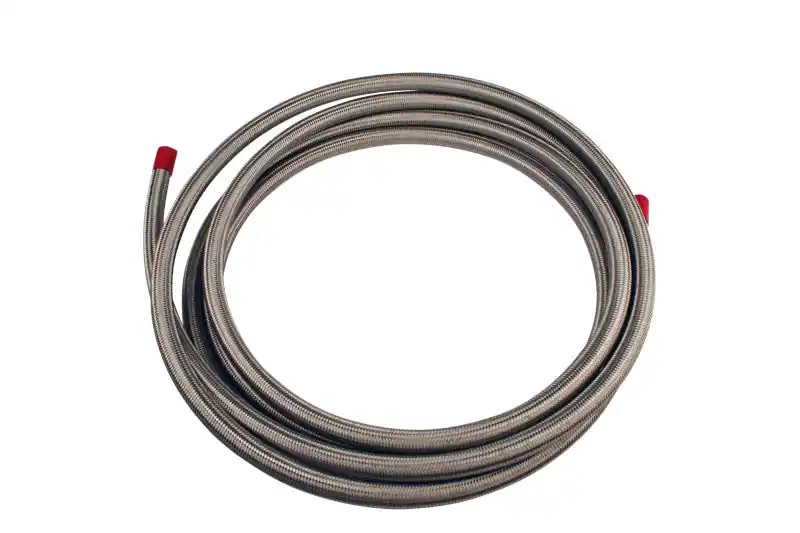 Aeromotive SS Braided Fuel Hose - AN-08 x 16ft (AER15711)