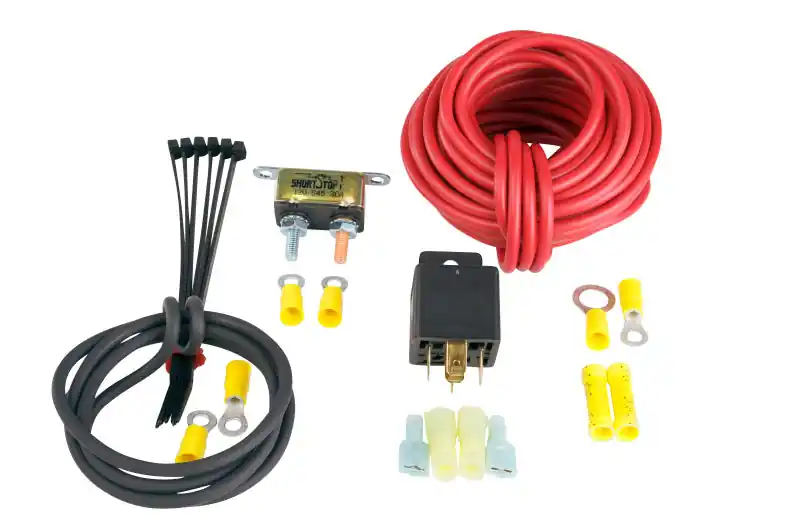 Aeromotive 30 Amp Fuel Pump Wiring Kit (Incl. Relay/Breaker/Wire/Connectors) (AER16301)