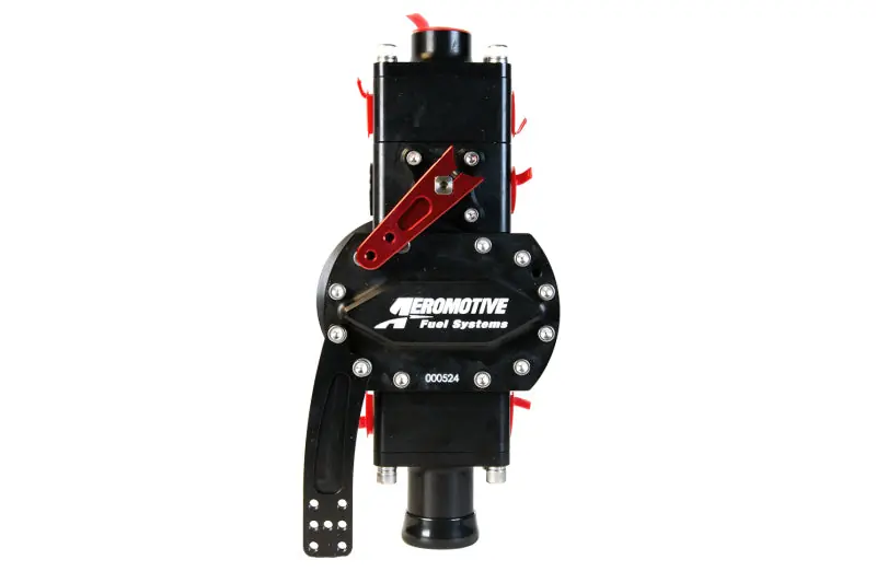 Aeromotive System Pump 16.5gpm Shut Off Valve 2x 08AN Blocks 1.25in Inlet 10AN Outlet .775 Gear Set (AER17134)