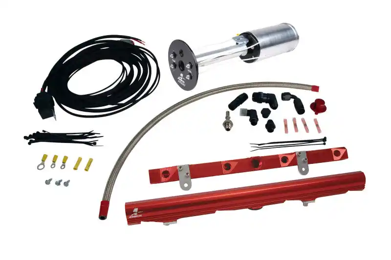 Aeromotive C6 Corvette Fuel System - A1000/LS2 Rails/Wire Kit/Fittings (AER17174)