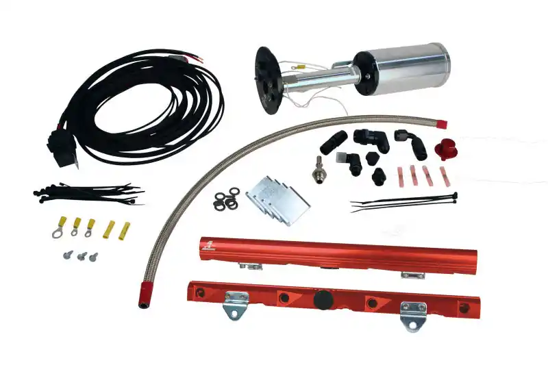 Aeromotive C6 Corvette Fuel System - Eliminator/LS7 Rails/Wire Kit/Fittings (AER17186)