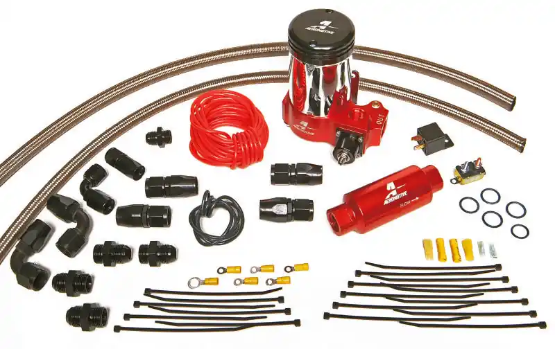 Aeromotive A2000 Drag Race Pump Only Kit (Incl. Lines/Fittings/Hose Ends/11202 Pump) (AER17202)