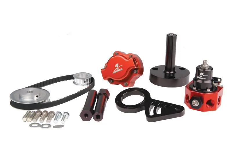 Aeromotive Chevrolet Big Block Belt Drive Fuel Pump & Double Adjustable Reg Bolt-On Kit (AER17243)