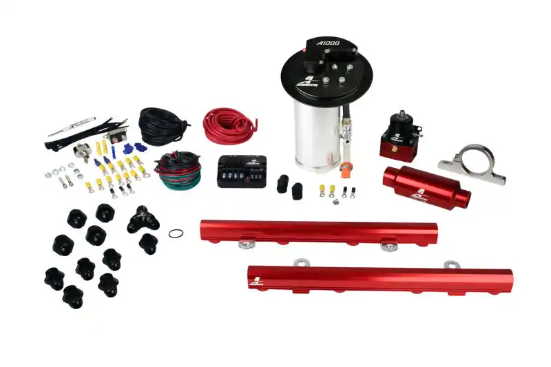 Aeromotive 10-17 Mustang GT Stealth A100 Street Fuel Pump System w/Fuel Rails (AER17325)