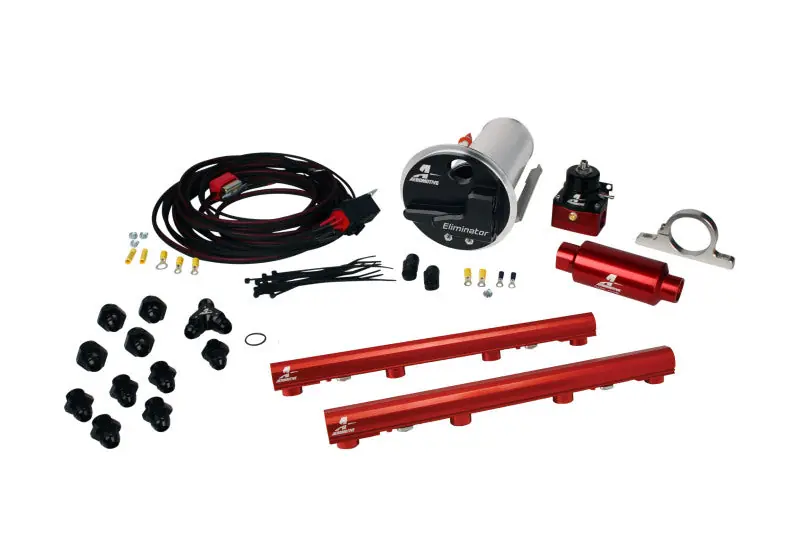 Aeromotive 07-12 Ford Mustang Shelby GT500 4.6L Stealth Eliminator Fuel System (18683/14116/16307) (AER17334)
