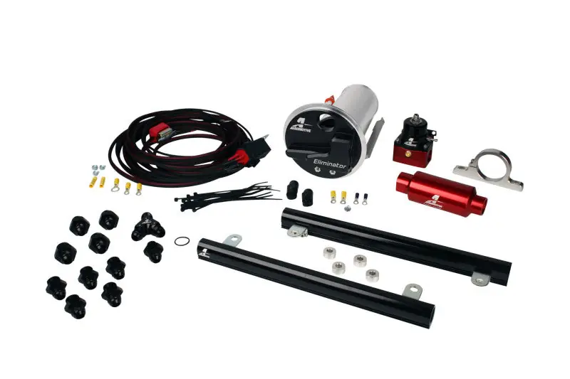 Aeromotive 07-12 Ford Mustang Shelby GT500 5.4L Stealth Eliminator Fuel System (18683/14141/16307) (AER17338)