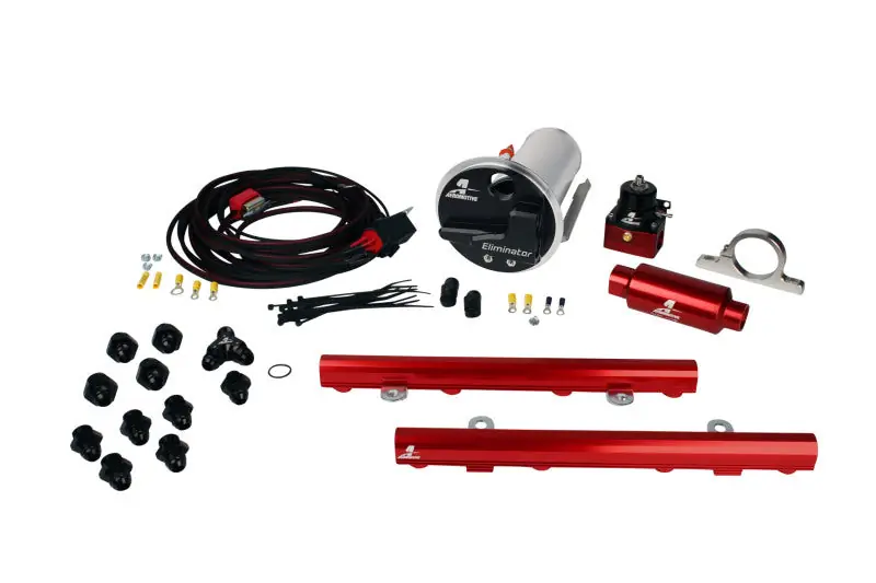 Aeromotive 07-12 Ford Mustang Shelby GT500 5.0L Stealth Eliminator Fuel System (18683/14130/16307) (AER17340)
