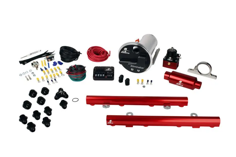 Aeromotive 07-12 Ford Mustang Shelby GT500 5.0L Stealth Eliminator Fuel System (18683/14130/16306) (AER17341)