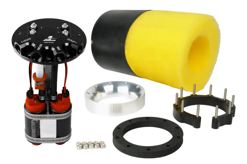 Aeromotive Fuel Pump - Universal - Phantom Dual 340 - 6-10in Depth (AER18309)