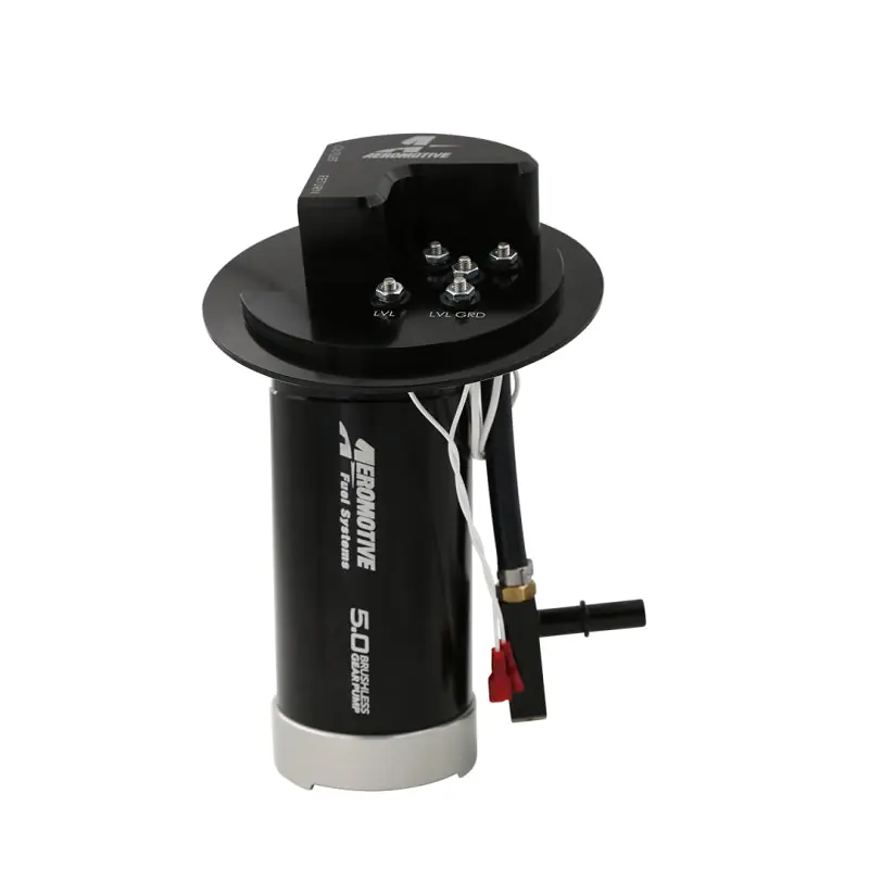 Aeromotive 11-17 Mustang S197/S550 Brushless 5.0 GPM Gear Pump 18-20 GT/Ecoboost (AER19108)