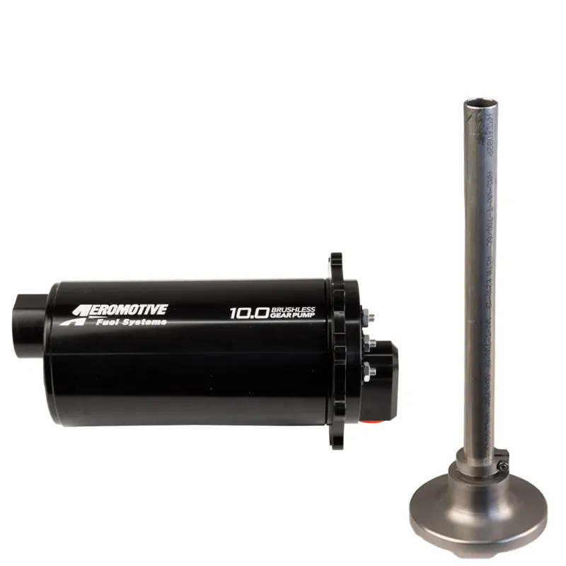 Aeromotive Brushless Spur Gear Fuel Pump w/TVS Controller - Universal - In-Tank - 90 Deg - 10gp (AER19324)