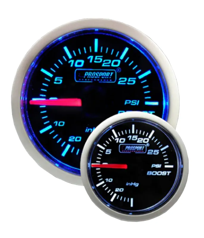 Prosport 2-1/16" Blue/White Electrical Boost
