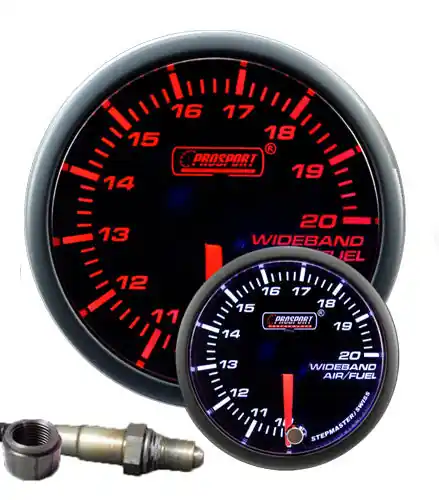Prosport 2-3/8" Wideband PremiumAir Fuel Ratio kit-Amber/White