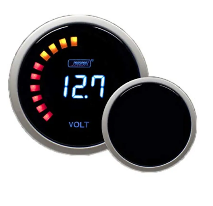 Prosport 2-1/16" Digital Volt Gauge