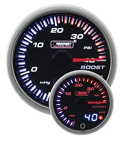 Prosport 2-3/8" JDM Electrical Boost Gauge