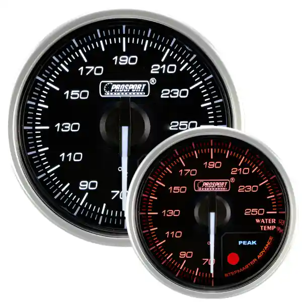 Prosport 2-1/16" Supreme Series Electrical Water Temperature Gauge
