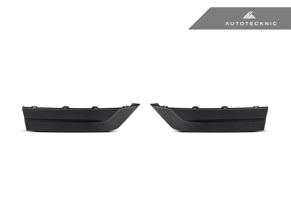 AutoTecknic Carbon Fiber Rear Splitter Set - F96 X6M