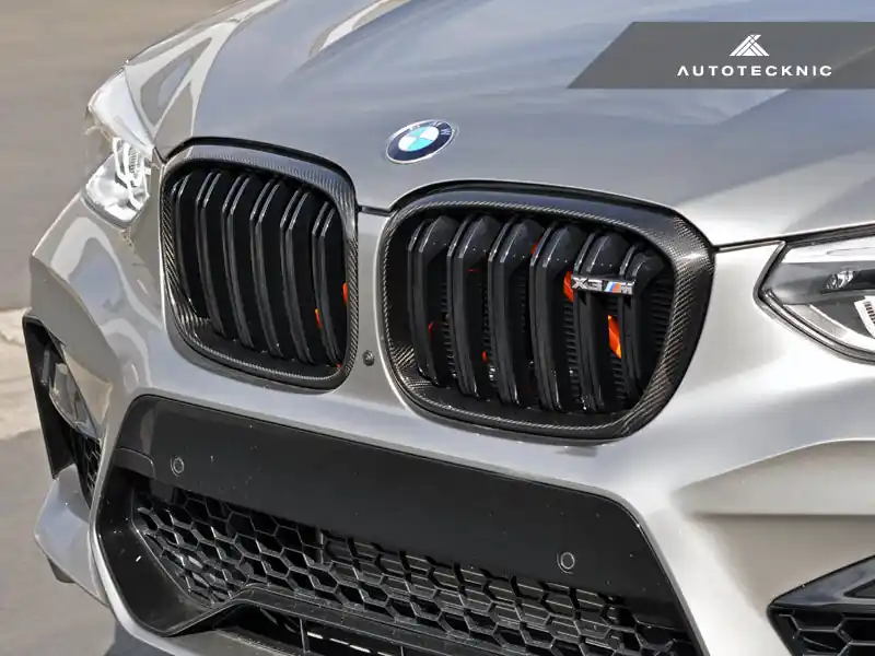 AutoTecknic Replacement Dry Carbon Grille Surround Set - G01 X3 | G02 X4 Pre-LCI