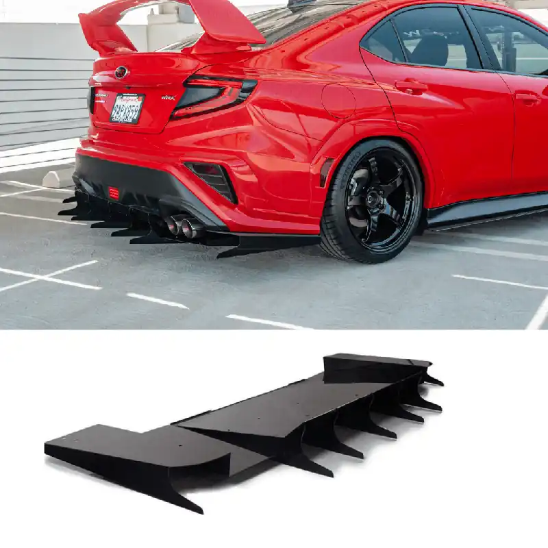 Aeroflow Dynamics 2022-2024 Subaru Wrx Rear Diffuser V5 ( Agressive)