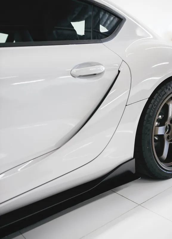 Aeroflow Dynamics Side Skirt Extensions V1 (2020-2022 Toyota Supra A90)