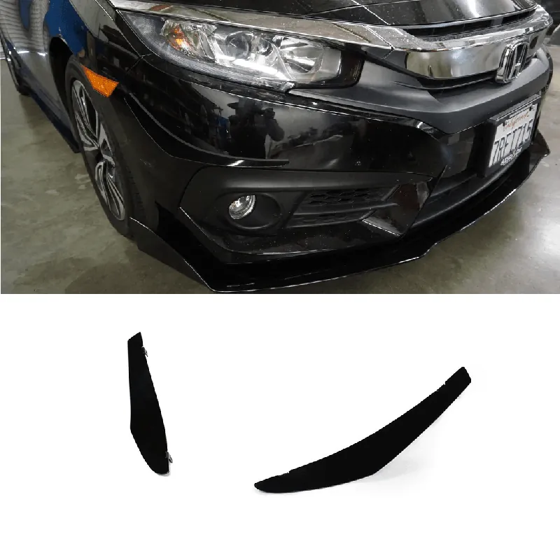 Aeroflow Dynamics Canards V1 (2016-2019 Honda Civic Sedan)
