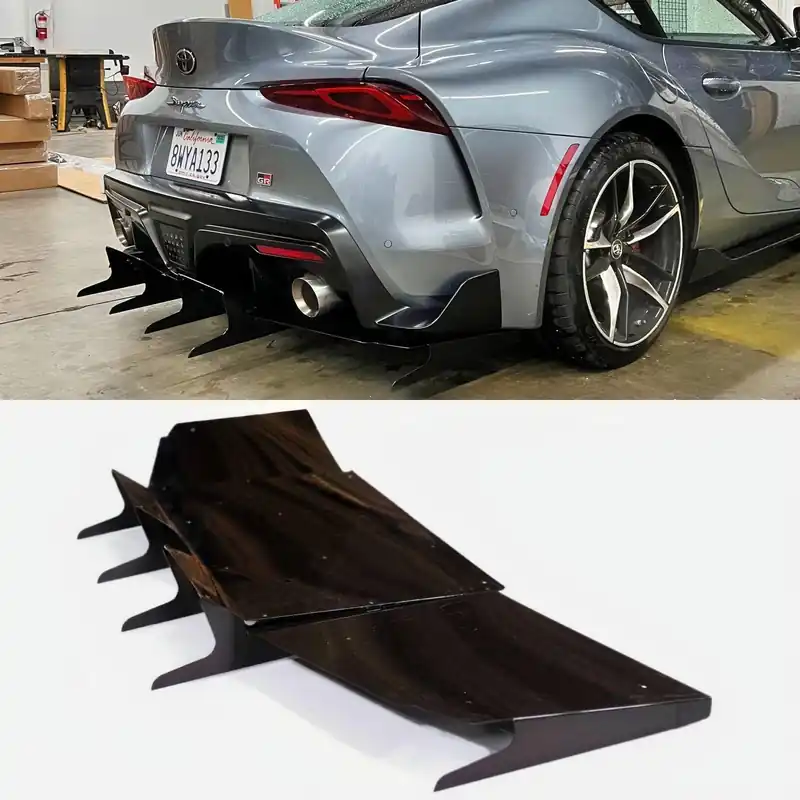 Aeroflow Dynamics Rear Diffuser V5 ( Aggressive ) (2020-2022 Toyota Supra A90)