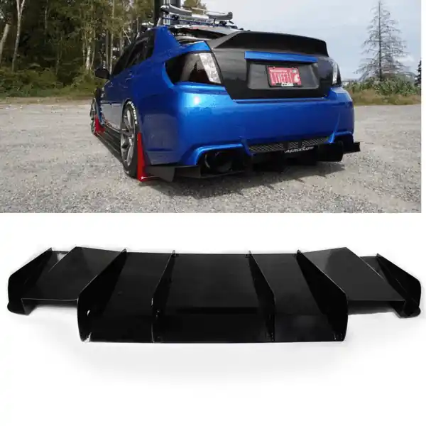 Aeroflow Dynamics Rear Diffuser V1 (2011-2014 Subaru WRX/STI)