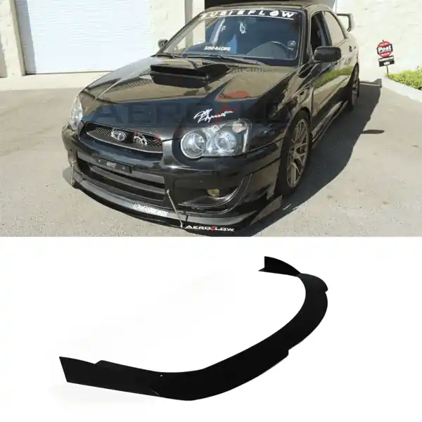 Aeroflow Dynamics Front Splitter V2 (2004-2005 Subaru WRX/STI)