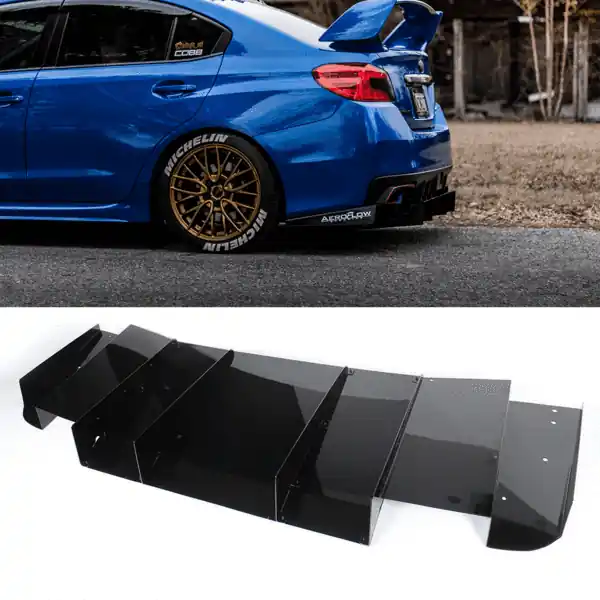 Aeroflow Dynamics Rear Diffuser V2 (2015-2021 Subaru WRX/STI)
