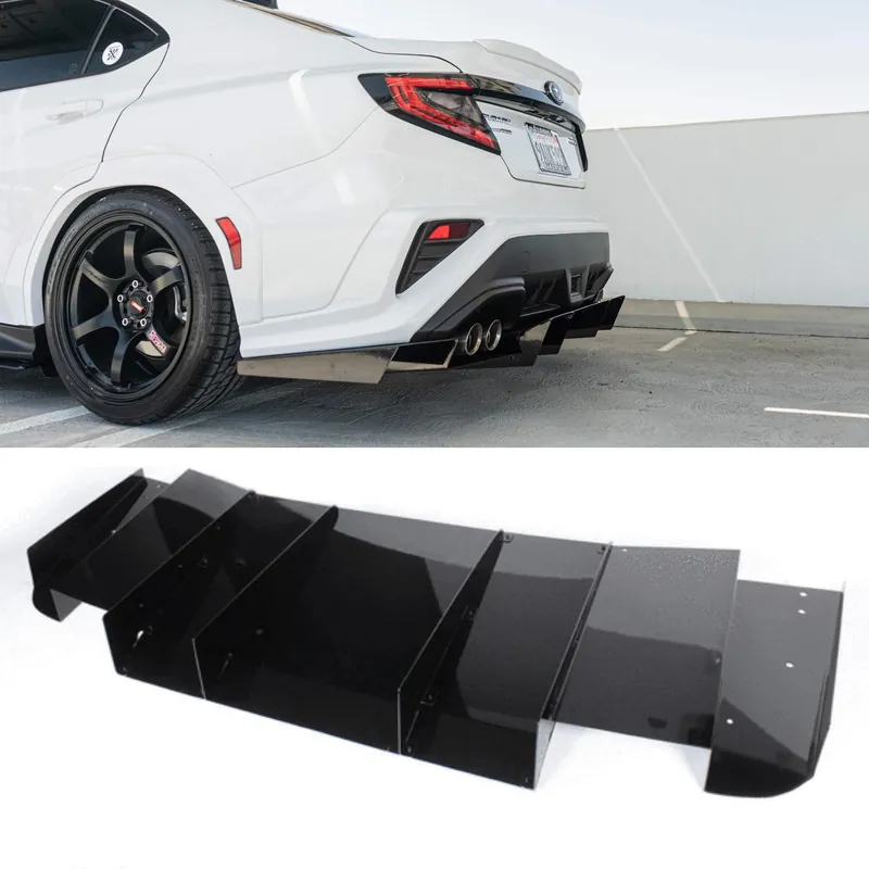 Aeroflow Dynamics Rear Diffuser V2 (2022-2024 Subaru WRX)