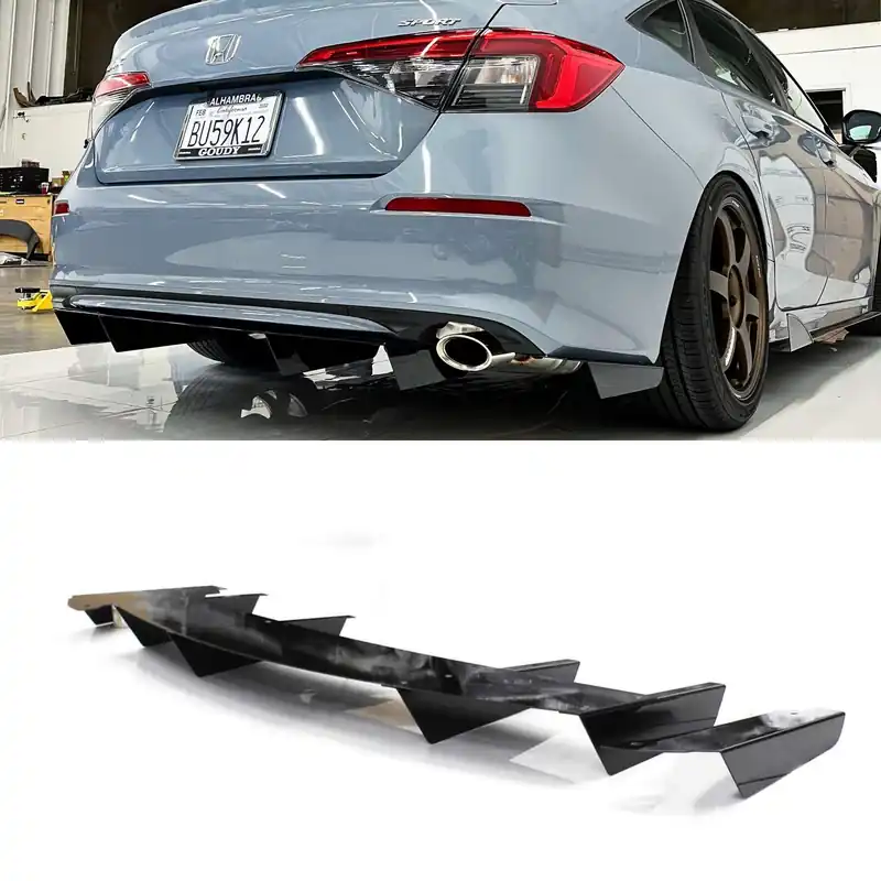 Aeroflow Dynamics Rear Diffuser V1 | 2022+ Honda Civic Sedan