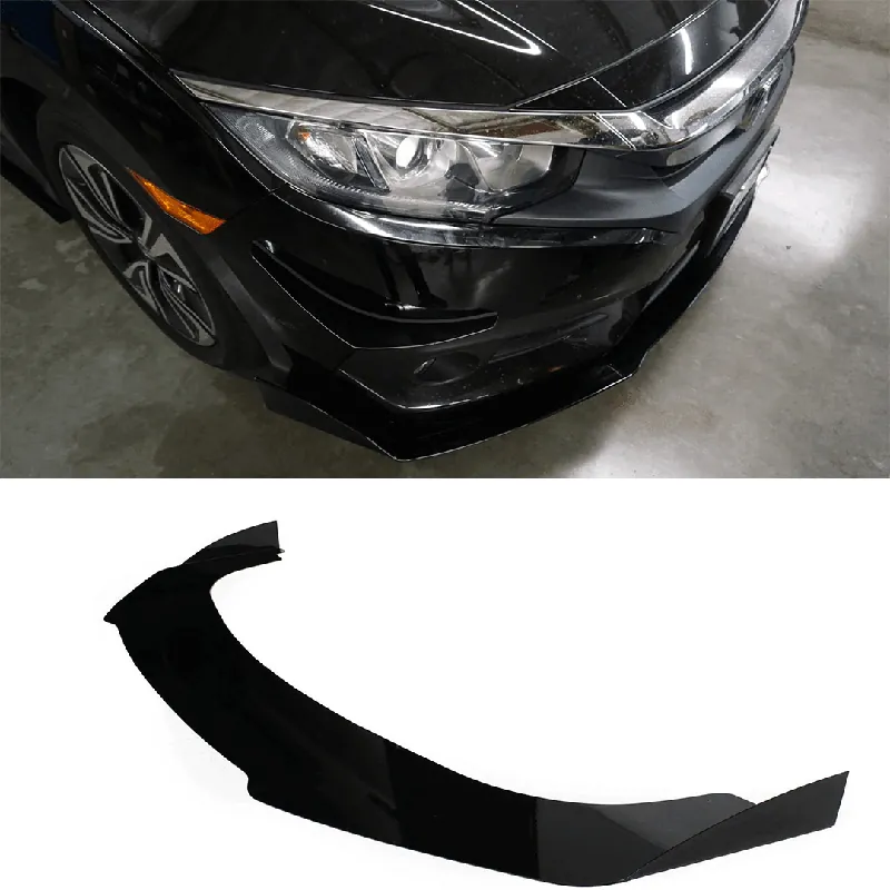 Aeroflow Dynamics Splitter V2 | 2016-2019 Honda Civic Sedan