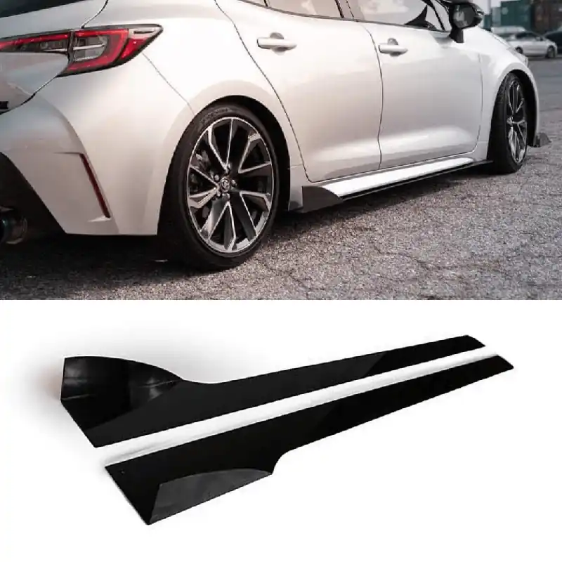 Aeroflow Dynamics Side Skirt Extension V2 | 2019-2024 Toyota Corolla Hatch