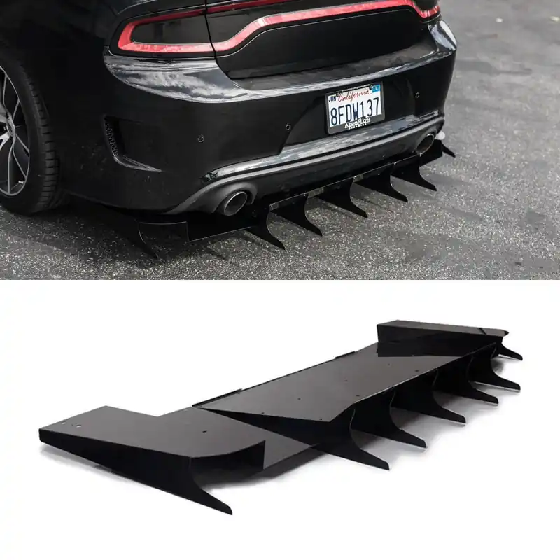 Aeroflow Dynamics Rear Diffuser V5 | 2015-2022 Dodge Charger Scatpack/ Hellcat/Daytona