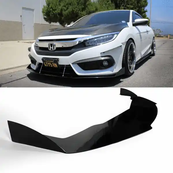 Aeroflow Dynamics Splitter V2 | 2016-2019 Honda Civic Coupe