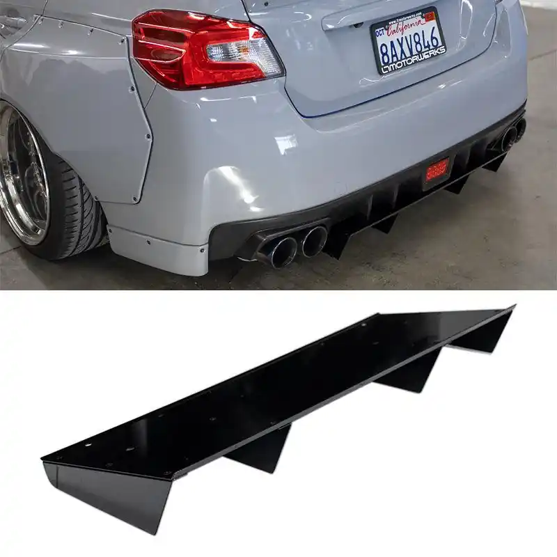 Aeroflow Dynamics Rear Diffuser V6 | 2015-2021 Subaru WRX/STI
