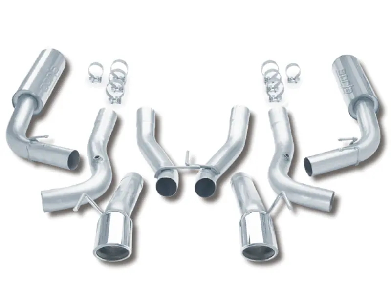 Borla 96-02 Viper GTS/R/T-10 Coupe/Convertible 2dr w/ 2.5in Inlets SS Catback Exhaust System (BOR14663)