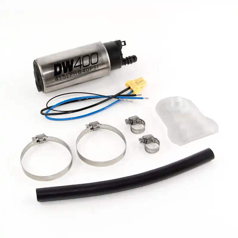 DeatschWerks 415LPH DW400 In-Tank Fuel Pump w/ 9-1043 Install Kit 93-98 Nissan Skyline R33 (DWK9-401-1043)