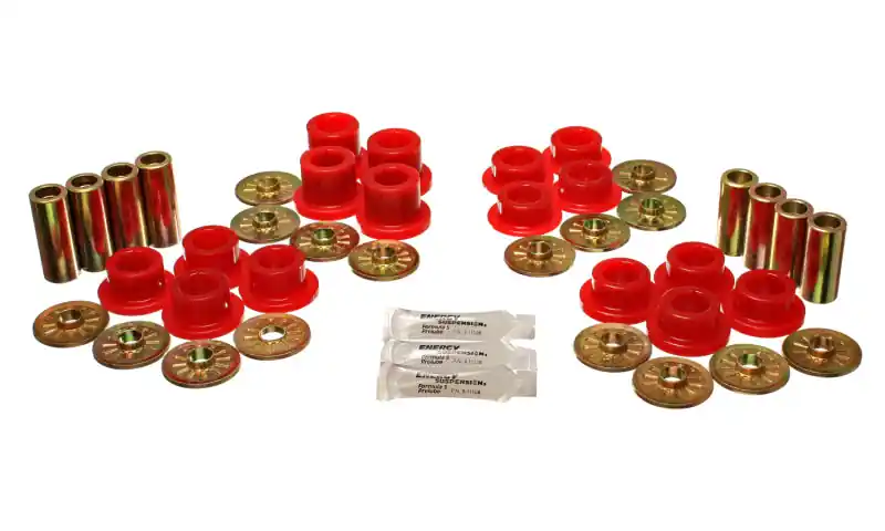 Energy Suspension 92-02 Dodge Viper Red Rear Control Arm Bushing Set (ENG5.3126R)