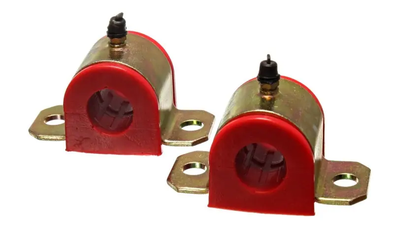 Energy Suspension 7/8in Rear Swaybar Bushing Set - Red (ENG5.5139R)