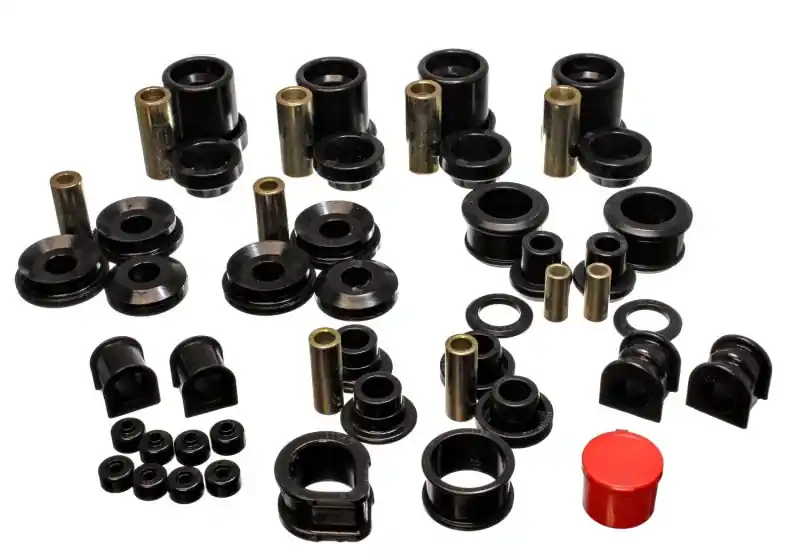 Energy Suspension 90-96 Nissan 300ZX Black Hyper-Flex Master Bushing Set (Sway bar end link bushings (ENG7.18105G)