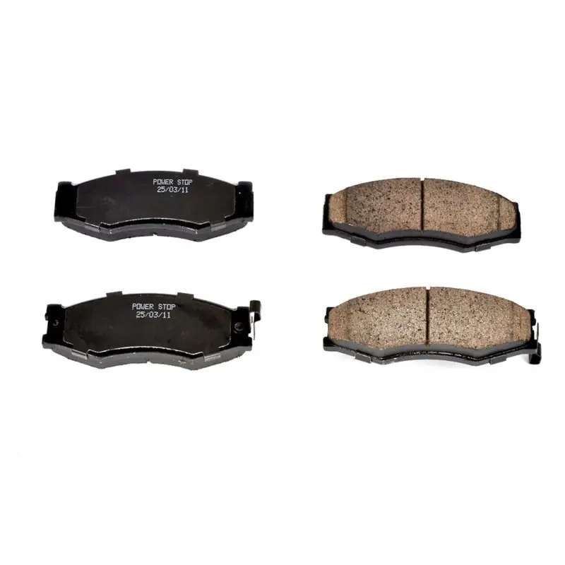 Power Stop 90-92 Infiniti M30 Front Z16 Evolution Ceramic Brake Pads (PSB16-266)