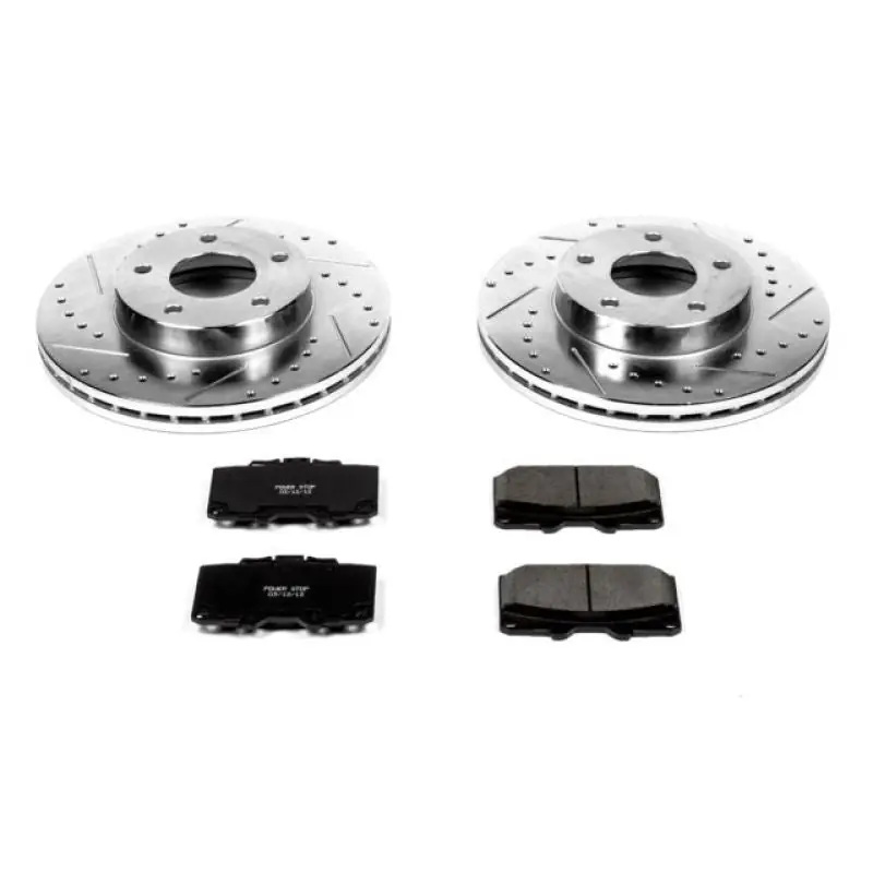Power Stop 89-90 Nissan 300ZX Front Z23 Evolution Sport Brake Kit (PSBK2973)
