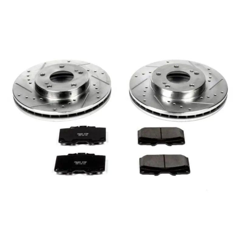 Power Stop 89-96 Nissan 300ZX Front Z23 Evolution Sport Brake Kit (PSBK3100)