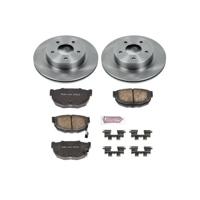 Power Stop 86-89 Nissan 300ZX Rear Autospecialty Brake Kit (PSBKOE4778)